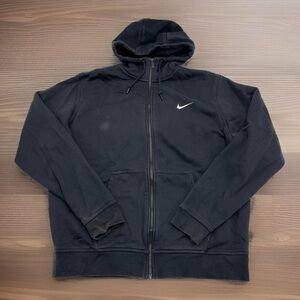 Nike Sportswear Club Fleece Full-Zip Hoodie Men’s XL Black Sweatshirt‎ Jacket